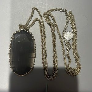 Kendra scott donna necklace slate